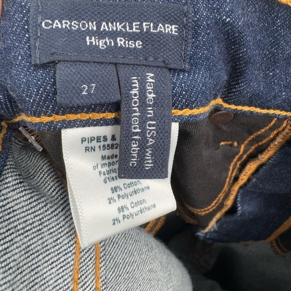 Veronica Beard Carson Ankle Flare High Rise Size 27 B1749 - Picture 6 of 6